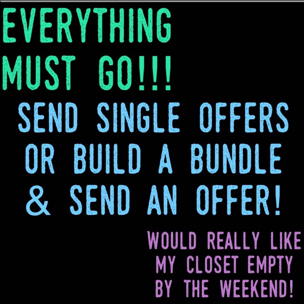 summer items  negotiable